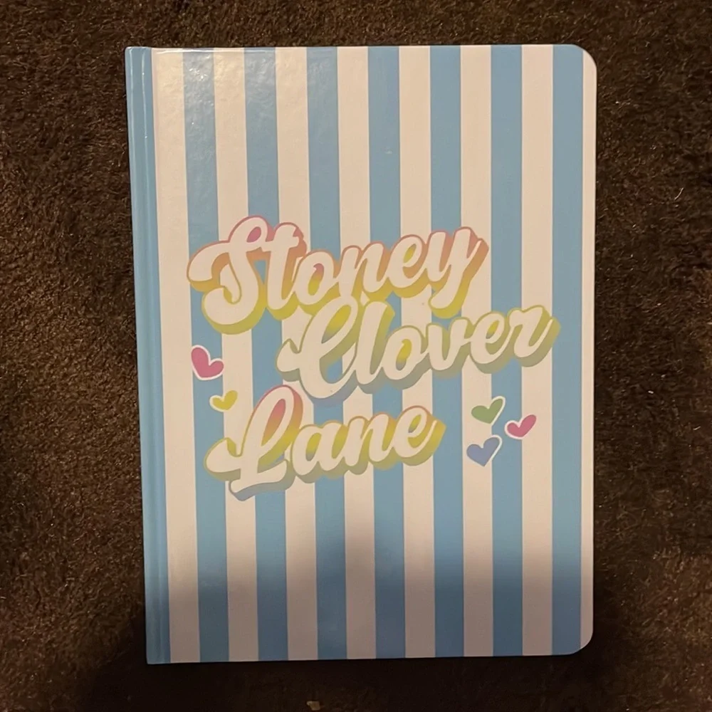 Stoney Clover Lane x Target Lined Journal Blue Stripe